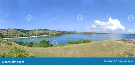 Pink beach lombok stock image. Image of beach, pink - 261947533