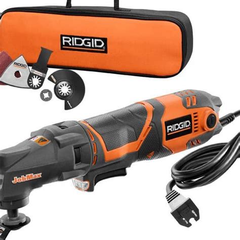 Ridgid Jobmax 4 Amp Multi Tool With Tool Free Head R28602 The Home Depot