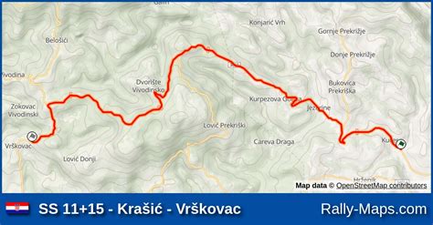 Mapa Harmonogram Profil Elewacji OS 11 15 Krašić Vrškovac