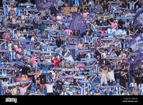 RCD Espanyol fans during the La Liga match between RCD Espanyol and ...