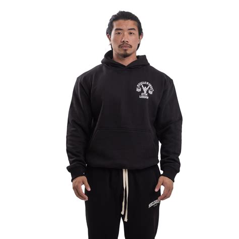 Mw Classic Pullover Hoodie Black Mw Gym Apparel