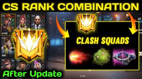 Best Character Skill Combination In Free Fire For Clash Squad Cs