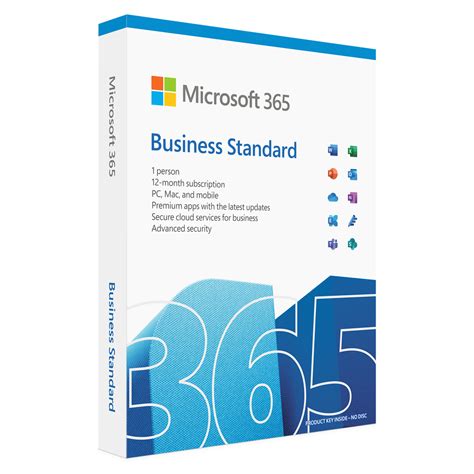 Microsoft Office 365 Business Standard One Year Subscription Apple Ae