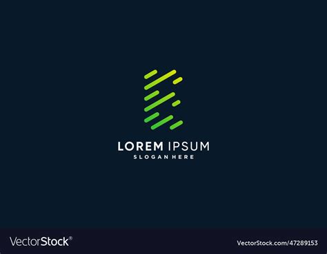 E logo collection with modern creative concept Vector Image