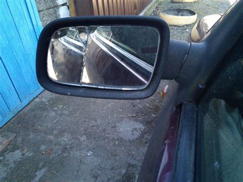 Замена бокового зеркала (стекла). — Citroen ZX, 1,4 л, 1994 года ...
