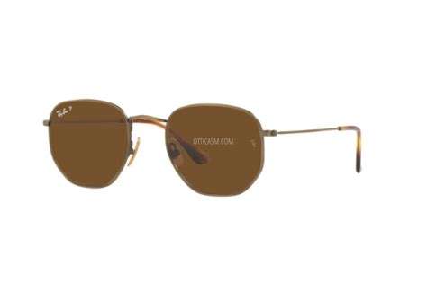 Sunglasses Ray Ban Hexagonal Titanium Rb Unisex Free