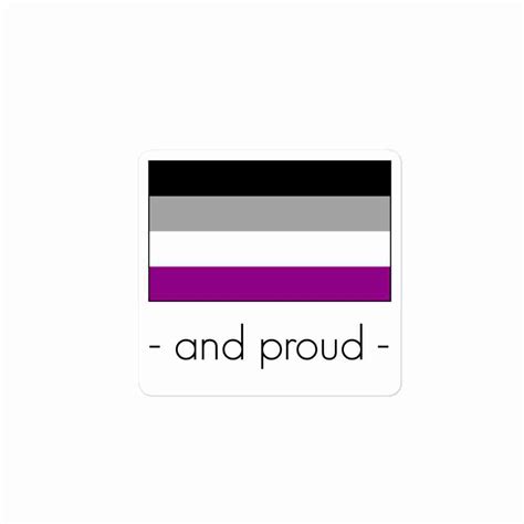 Asexual Pride Flag Sticker Missing Link Artistry