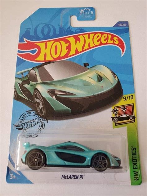 Hot Wheels 2020 Hw Exotics Mclaren P1 Teal 149250 Mx