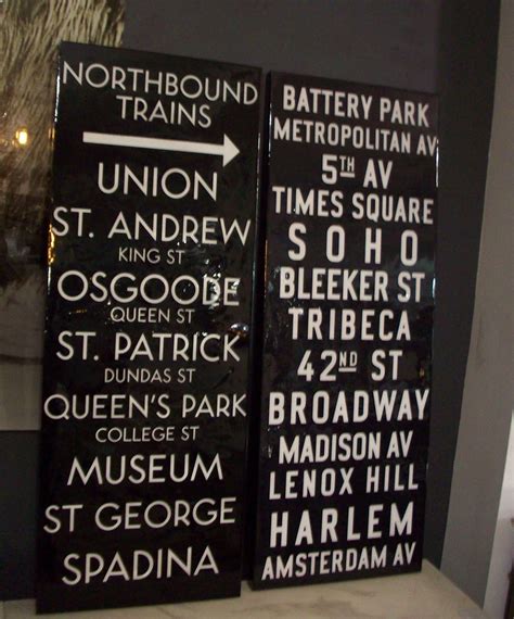 pavilion : Toronto / New York Subway Art