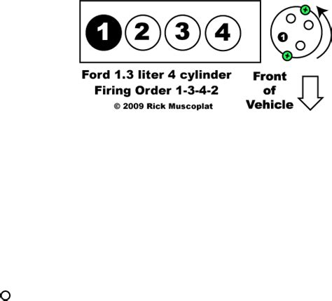 L Cyl Ford Firing Order Ricks Free Auto Repair Advice Car Repair