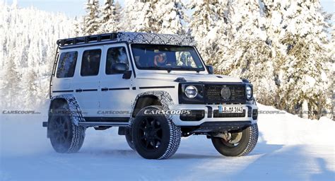 Mercedes G Class X Squared Caught Testing And Sliding In The