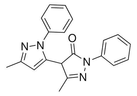 3 Methyl 4 3 Methyl 1 Phenyl 1H Pyrazol 5 Yl 1 Phenyl 1H Pyrazol 5 4H