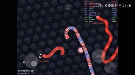 Slither Io Gameplay Read Discription Youtube