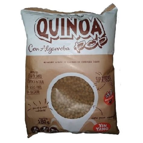 Quinoa Pop Con Algarroba Yin Yang