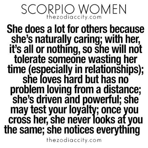 Scorpio Woman Quotes - ShortQuotes.cc