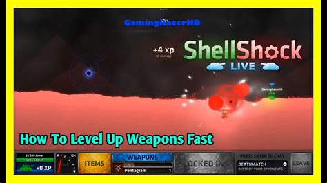 ShellShock Live HOW TO LEVEL UP WEAPONS FAST 1080p 60FPS YouTube