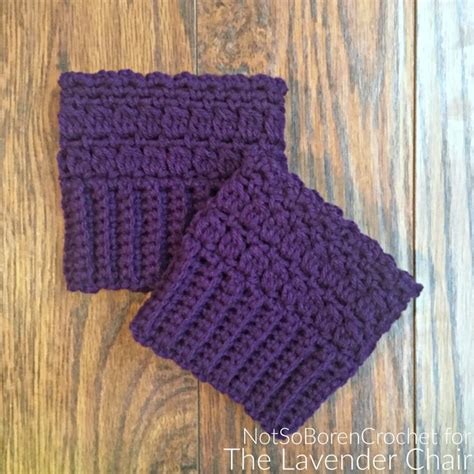 Candaces Cluster Bootcuffs Crochet Pattern The Lavender Chair