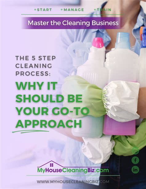 What Is The 5 Step Cleaning Process How To Start A Residential