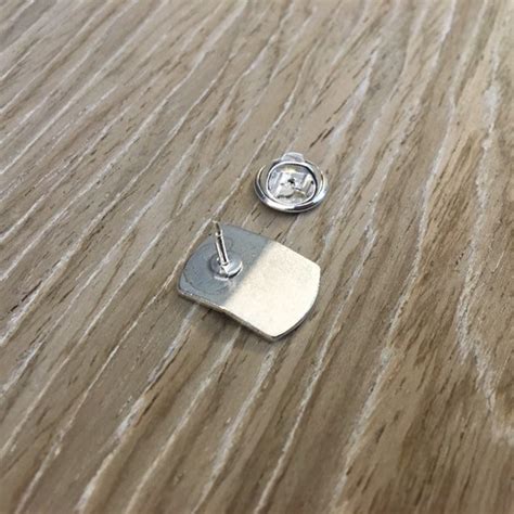 Laptop Computer Lapel Pin Tie Tack Silver Tone Metal Etsy