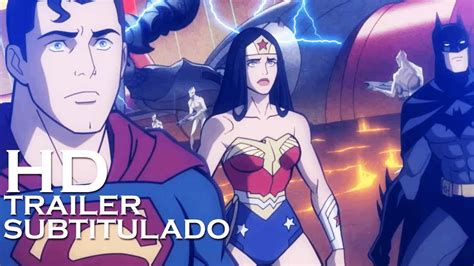 Justice League Warworld Trailer Subtitulado Hd Youtube