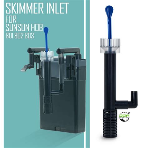 Aquarium Sunsun Hbl Hob Hanging Filter Skimmer Inlet