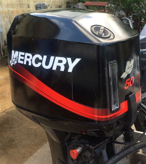 50 Hp Mercury Outboard Boat Motor For Sale