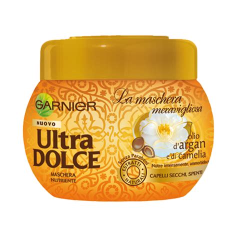 Garnier Ultra Dolce Maschera Nutriente Per Capelli Secchi Spenti Ml