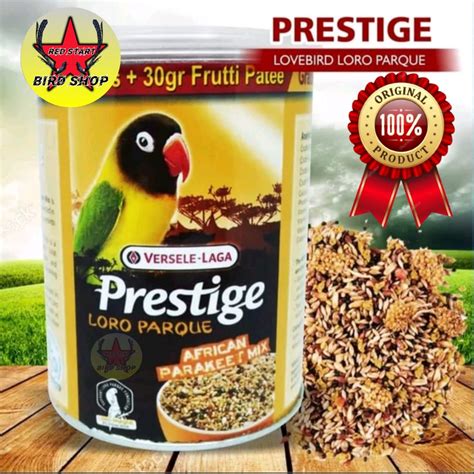 Jual Prestige Loro Parque Lovebird Versele Laga Premium Pakan Makanan