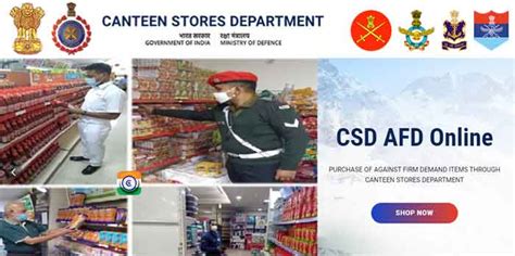 CSD AFD Web Portal Sales Starts From 5th March 2021