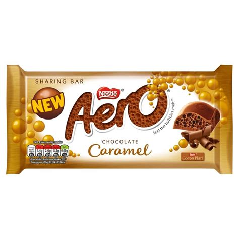 Aero Caramel Chocolate Sharing Bar 100g – PLY Sweets and Gifts