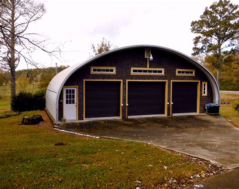 Steel 3 Car Garage This Custom Front Steelmaster Garage Is Flickr