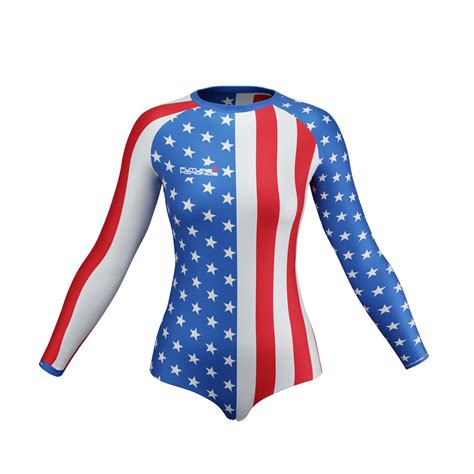 Yankee Long Sleeve Womens Sports Rash Guard Earn The Glory