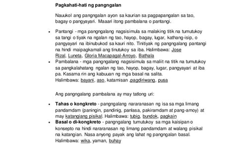 Multigrade Lesson Plan In Filipino Uri Ng Pangngalan By Sheena Bern Porn Sex Picture