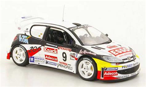 Miniature Peugeot Wrc Solido Wrc Reid Burns No