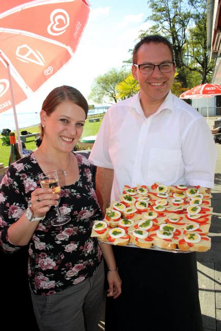 Bodenseefans Trafen Sich Zum Prosecco Empfang Im Lochauer Treff Am See