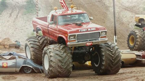 Monster Ford Monster Trucks Classic Ford Trucks Cool Trucks