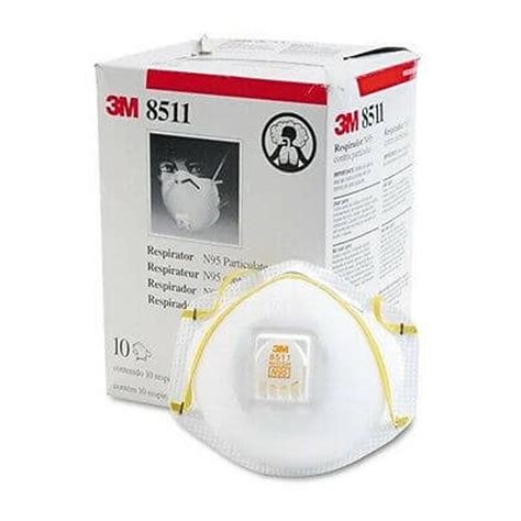 3M 8511 Respirator - Protective Disposable Masks