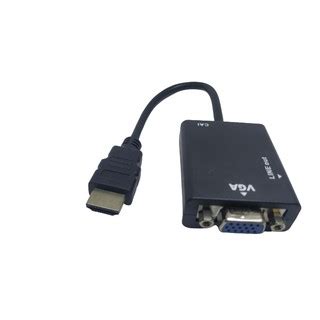 Cabo Adaptador Conversor Hdmi Macho Para Vga Para Tv Pc Monitor