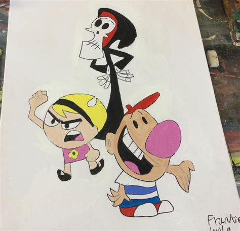 Grim Adventure Of Billy And Mandy Canvas By Eddsworldfangirl97 On