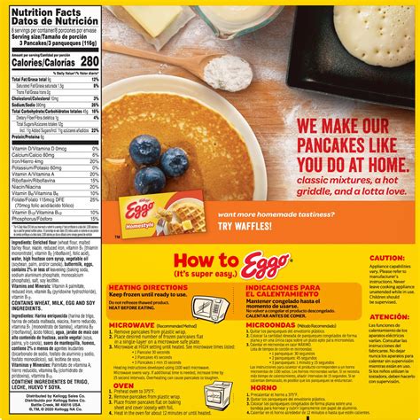 Eggo Frozen Pancakes Frozen Breakfast Buttermilk 327 Oz Shipt