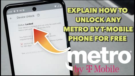 Explain How To Unlock Any Metro By T Mobile Phone For Free As 2023