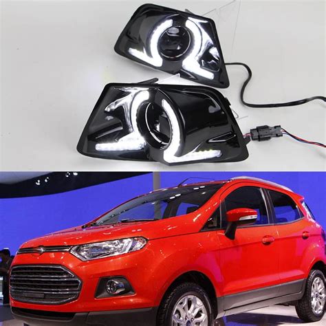 Car Flashing 1Pair LED DRL Waterproof Daylight Drl Daytime Running