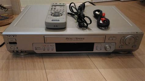 【傷や汚れあり】動作品です。 Sony Vhs ビデオデッキ Slv R550の落札情報詳細 ヤフオク落札価格検索 オークフリー