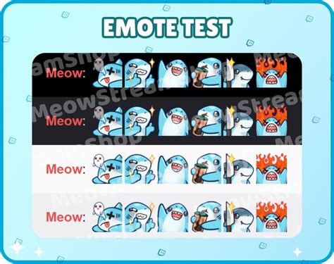 Twitch Emote Cute Shark Mega Pack Emotes 24 Emotes Ready Etsy