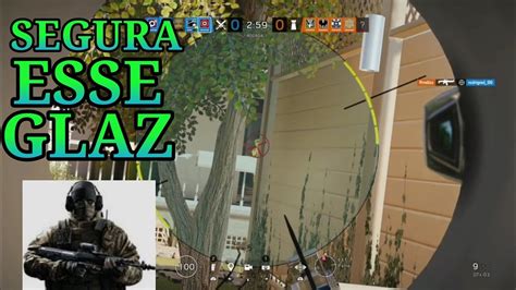 Como Jogar De Glaz Rainbow Six Siege Youtube