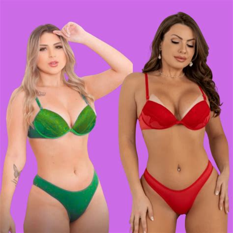 KIT 3 CONJUNTOS LINGERIE POPULAR BASICA BARATA REVENDA Shopee Brasil