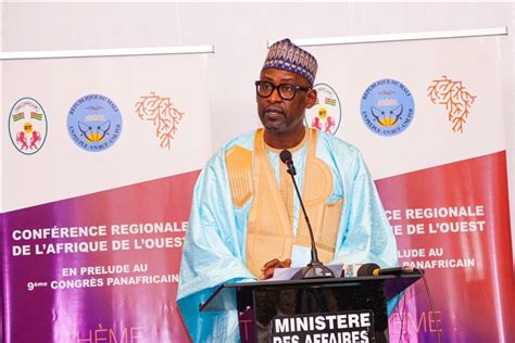 Discours du ministre Abdoulaye Diop à louverture de la conférence sous