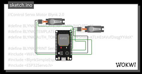 Pet Feeder Using Blynk Wokwi ESP32 STM32 Arduino Simulator