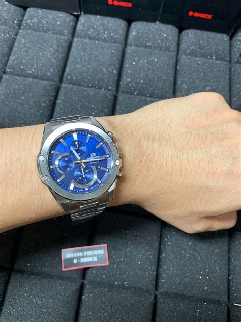 Edifice EFR-S567 / 5619 / 9.5 mm Slim Case, Flat Bezel & Sapphire Crystal