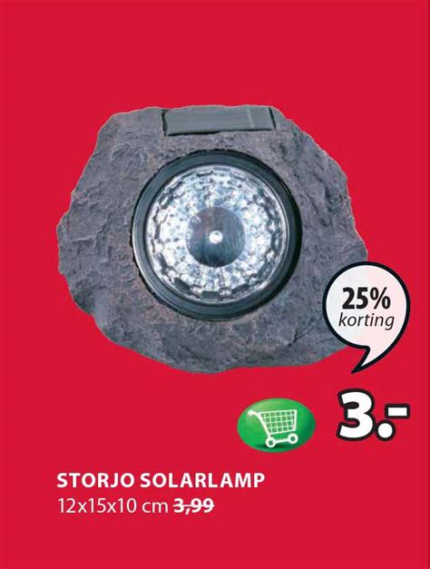 Storjo Solarlamp Aanbieding Bij Jysk Folders Nl